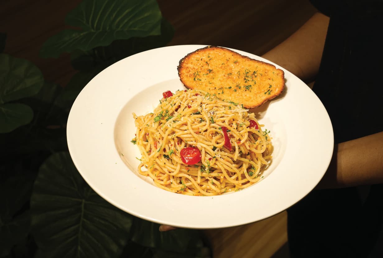 Spaghetti Aglio e Olio Piccante