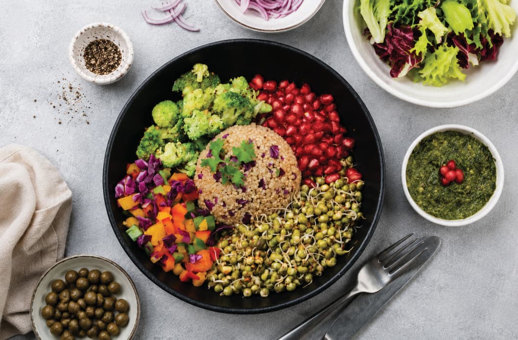 Rainbow Quinoa Salad