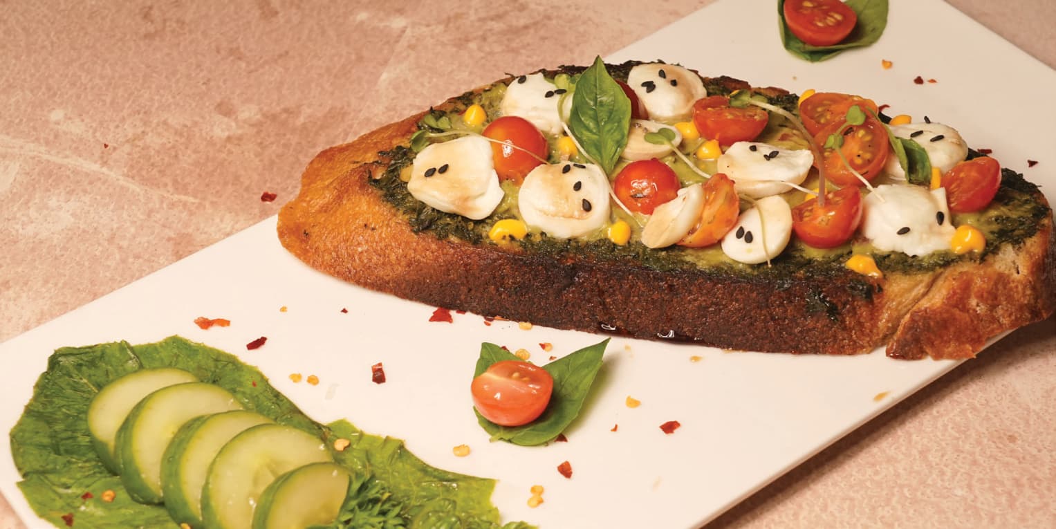 Caprese Style Toast