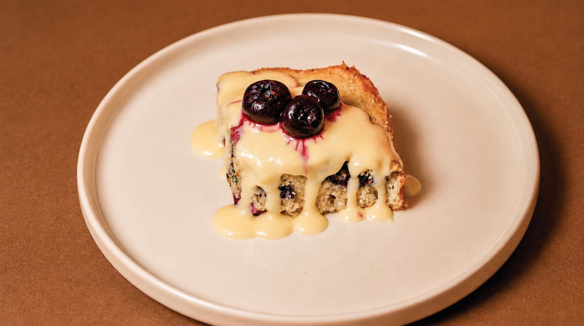 Lemon Blueberry Tea Cake